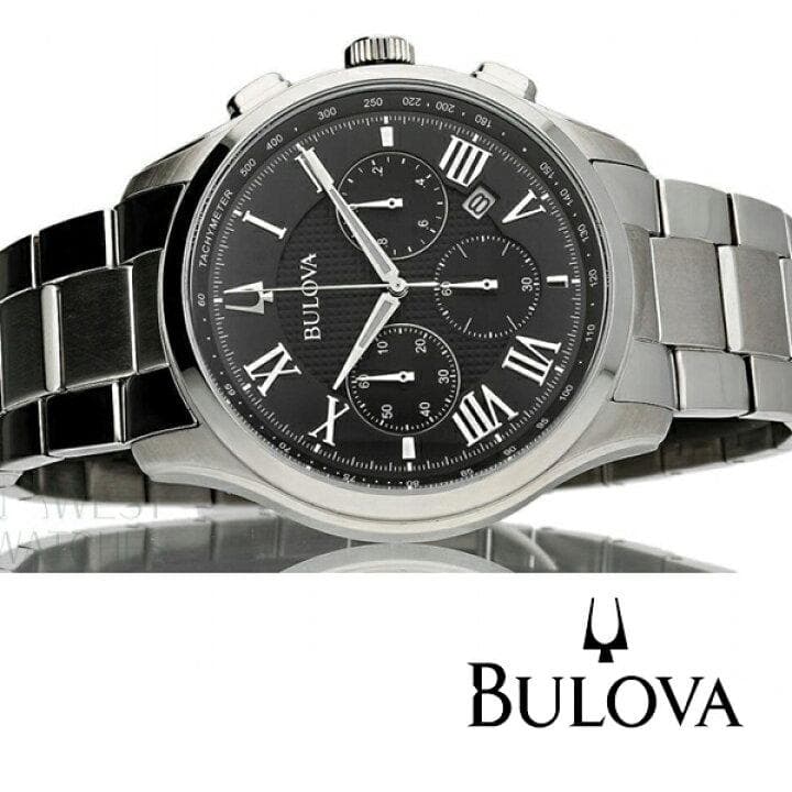 BULOVA プローバ Classic 96B288 クロノグラフ 30m防水