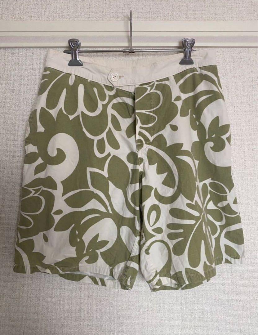 レア 90s ステューシー stussy ボタニカル柄 ハーフパンツ USA製