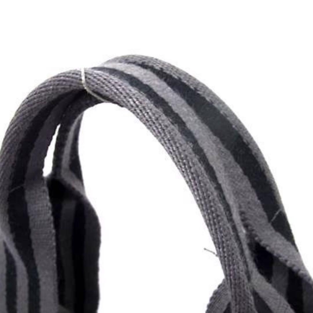 美品 HERMES フールトゥGMキャンバスシルバー金具トートバッグ グレー系 画像2