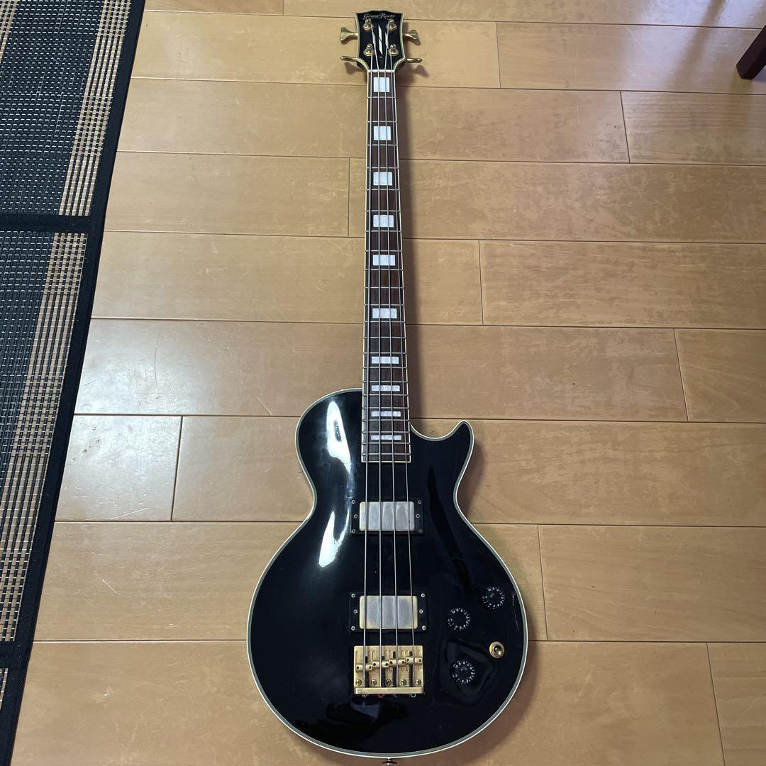 Grass Roots レスポール ベース 黒 4弦 Grass Roots レスポール ベース 黒 4弦