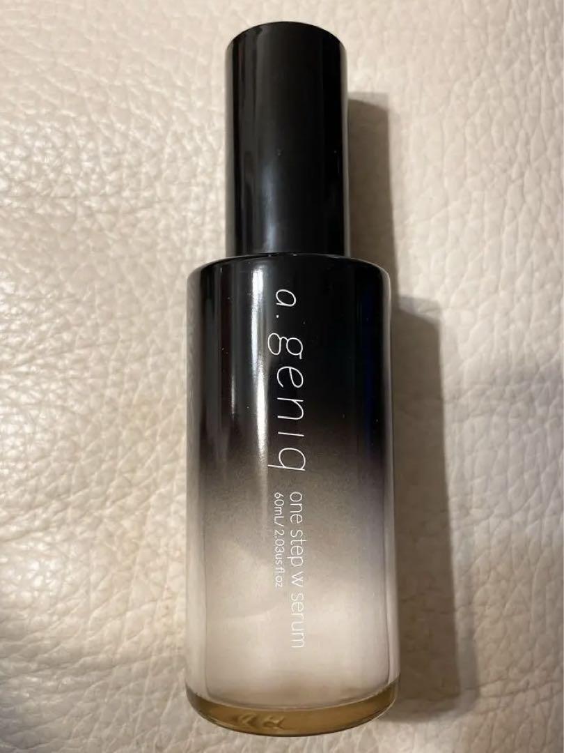 新品未使用　a.geniqワンステップWセラム オールインワン 美容液 60ml