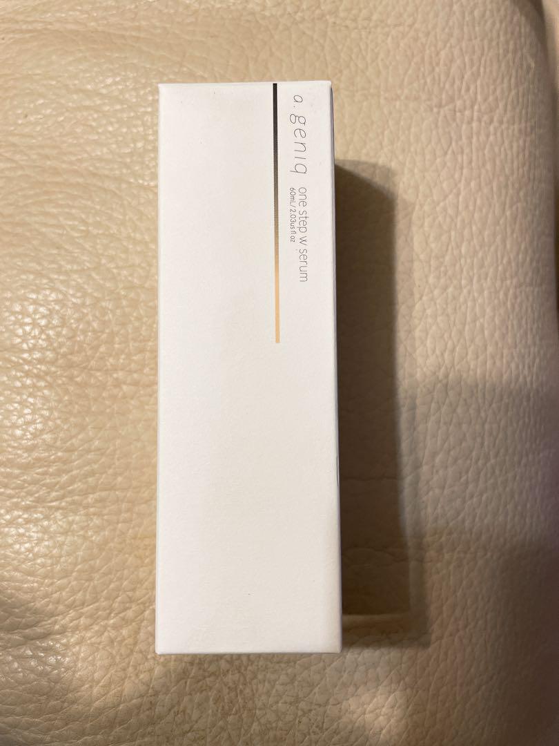 新品未使用　a.geniqワンステップWセラム オールインワン 美容液 60ml