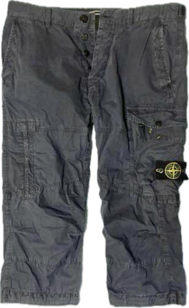 ストーンアイランド カーゴパンツ 29 ネイビー 楽天市場】stone island（スタイル（パンツ）カーゴパンツ