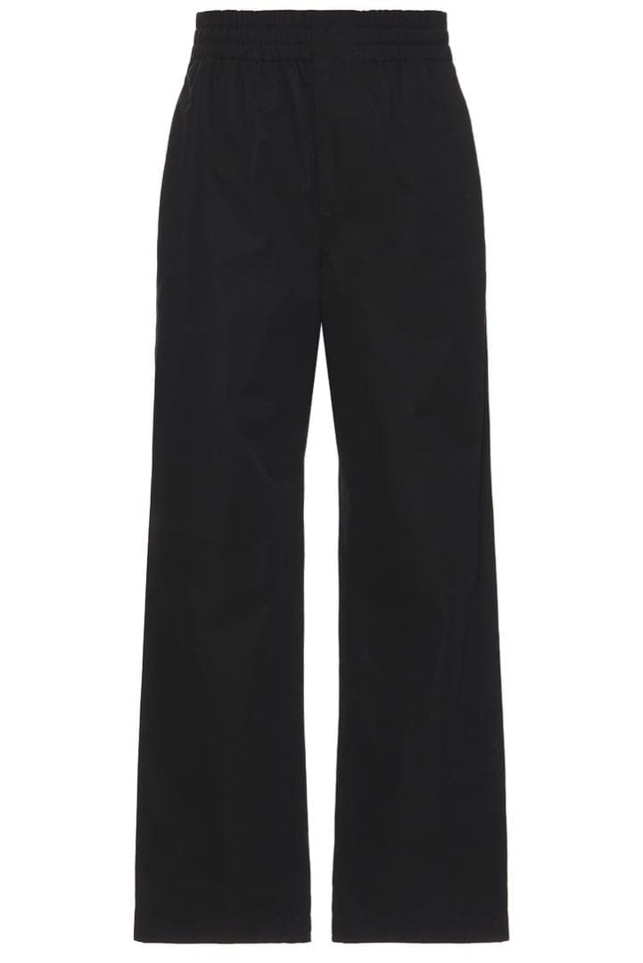 ボッテガヴェネタ　2025SS テックコットン　トラウザーズ　ブラック　XS