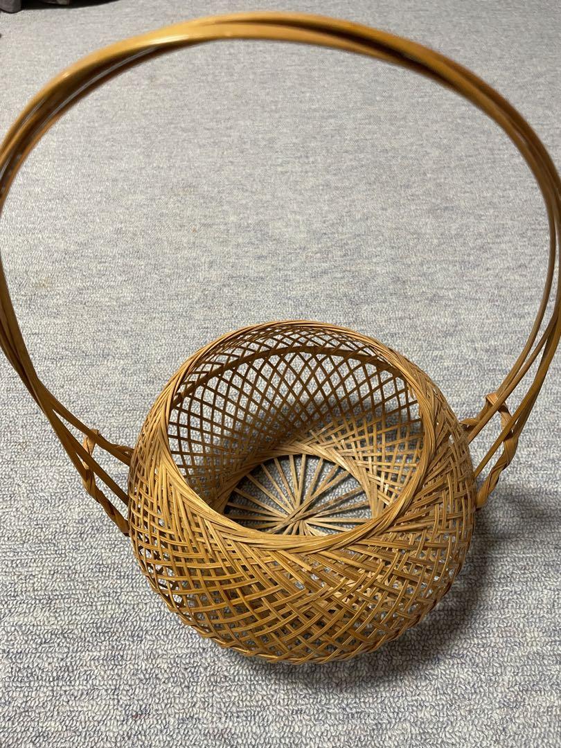 竹細工 花入 花籠