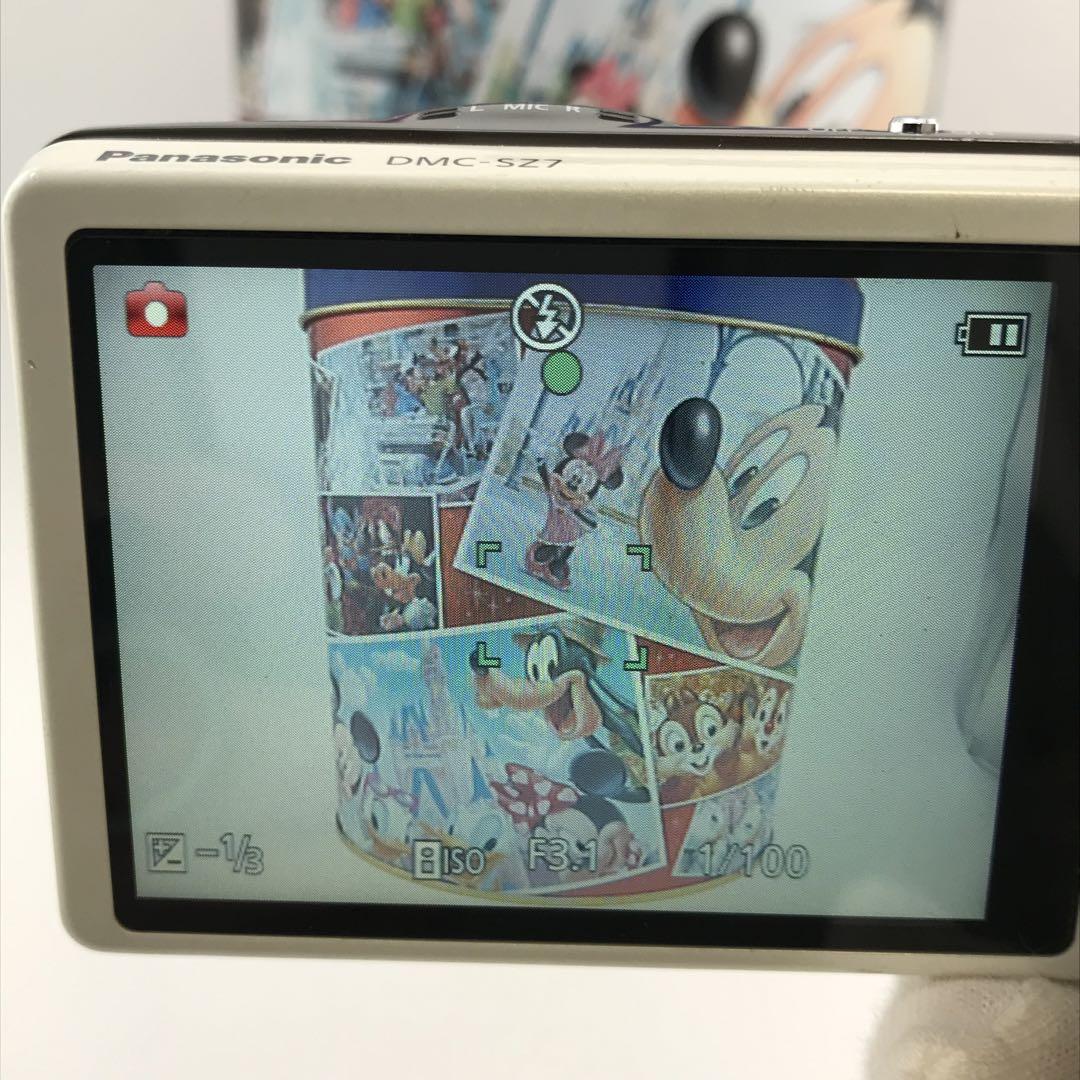 【カード、リーダー付】Panasonic LUMIX DMC-SZ7 ホワイト