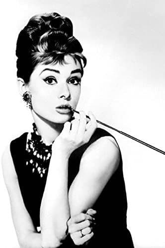 安い オードリーヘプバーン *ビッグシルクポスター60cmx90cm 印刷物