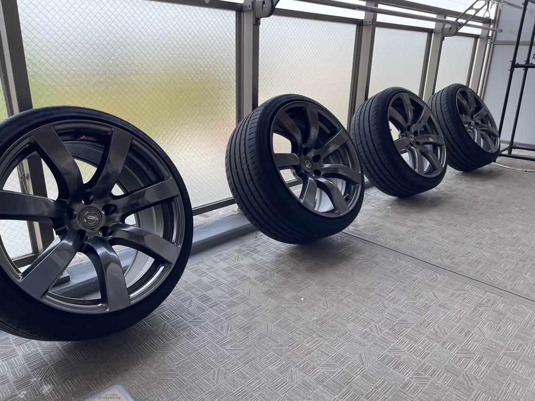 R35 GT-R 純正タイヤ付きホイール 20インチ 4本セット