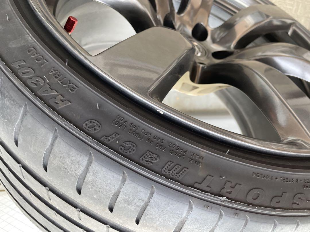 R35 GT-R 純正タイヤ付きホイール 20インチ 4本セット