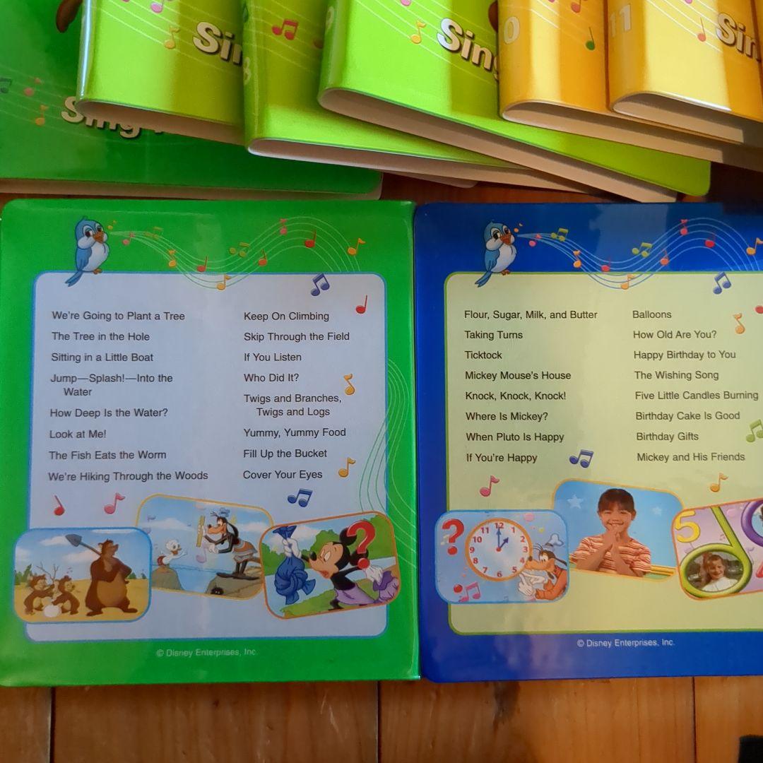 DWEディズニー英語システム シングアロングセット CD DVD