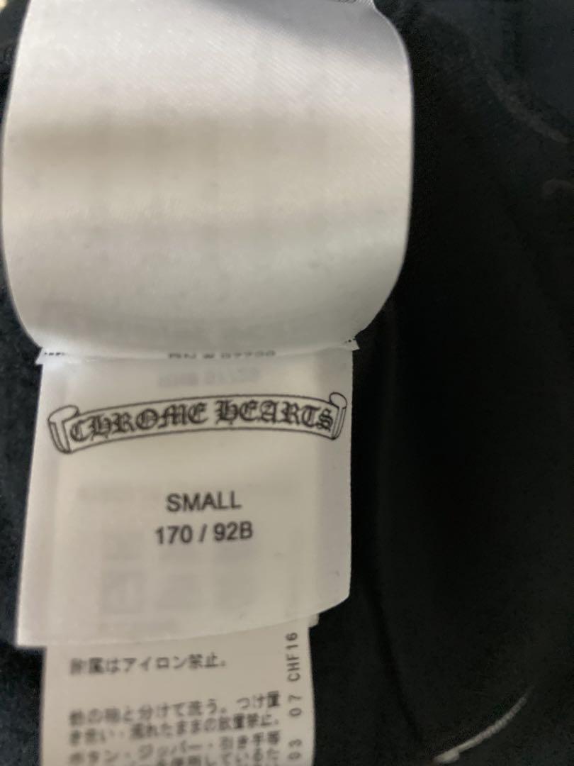 CHROMEHEARTS クロムハーツ ジップパーカー 正規店購入 新品 画像8