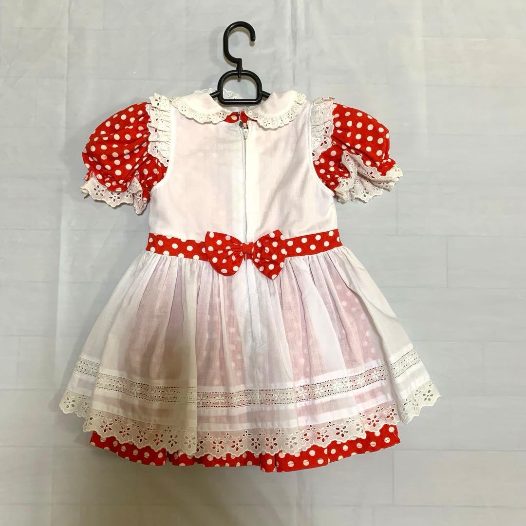 ディズニー ミニーちゃん ワンピース エプロン コスプレ ファー 手袋 ミトン