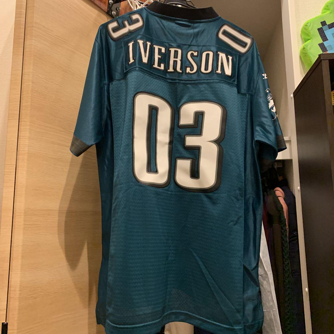 iverson アメフトゲームシャツ iverson アメフトゲームシャツ