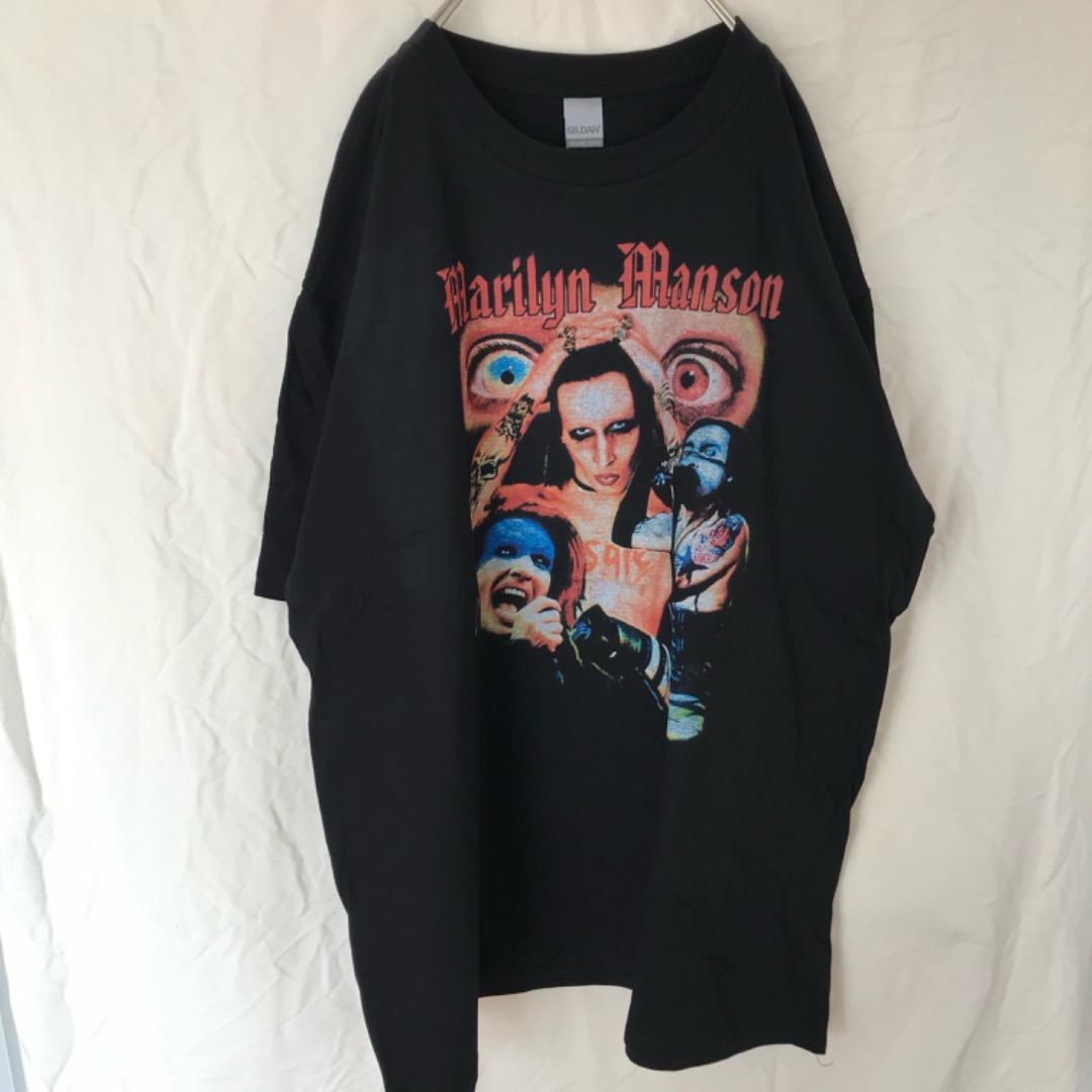 在庫正規店 マリリンマンソン オーバーサイズ Tシャツ bxQqz-m16973103713 Marilyn Manson 全国無料