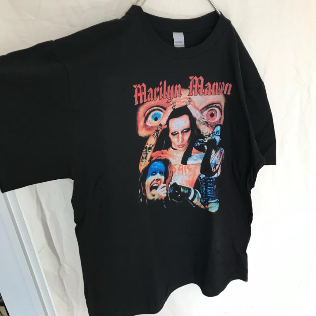 在庫正規店 マリリンマンソン オーバーサイズ Tシャツ bxQqz-m16973103713 Marilyn Manson 全国無料