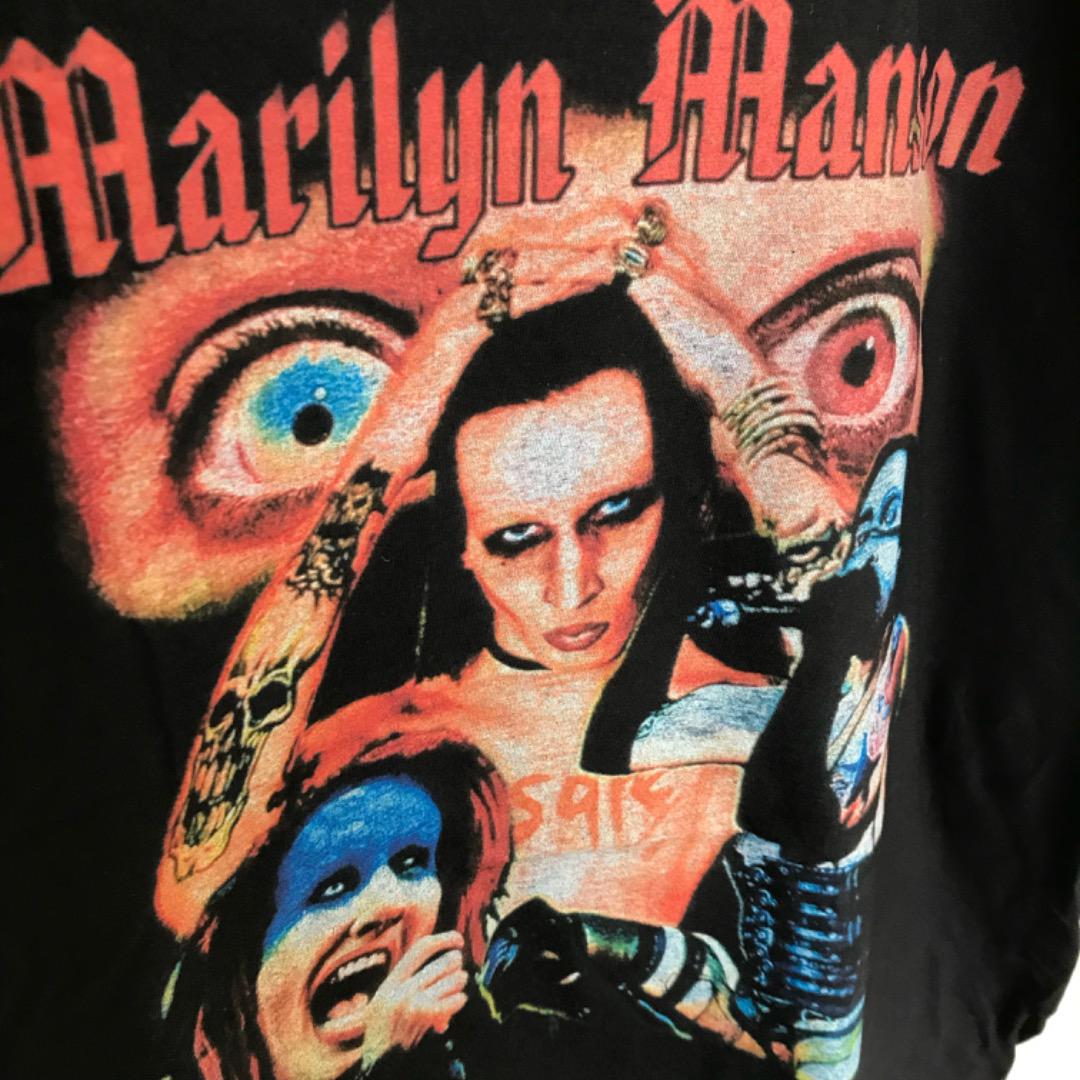 在庫正規店 マリリンマンソン オーバーサイズ Tシャツ bxQqz-m16973103713 Marilyn Manson 全国無料