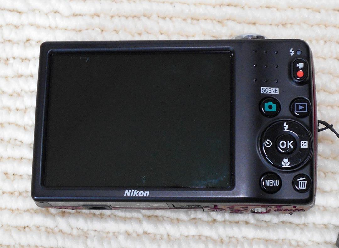 Nikon COOLPIX L26 (赤) エネループ充電池付き - メルカリ