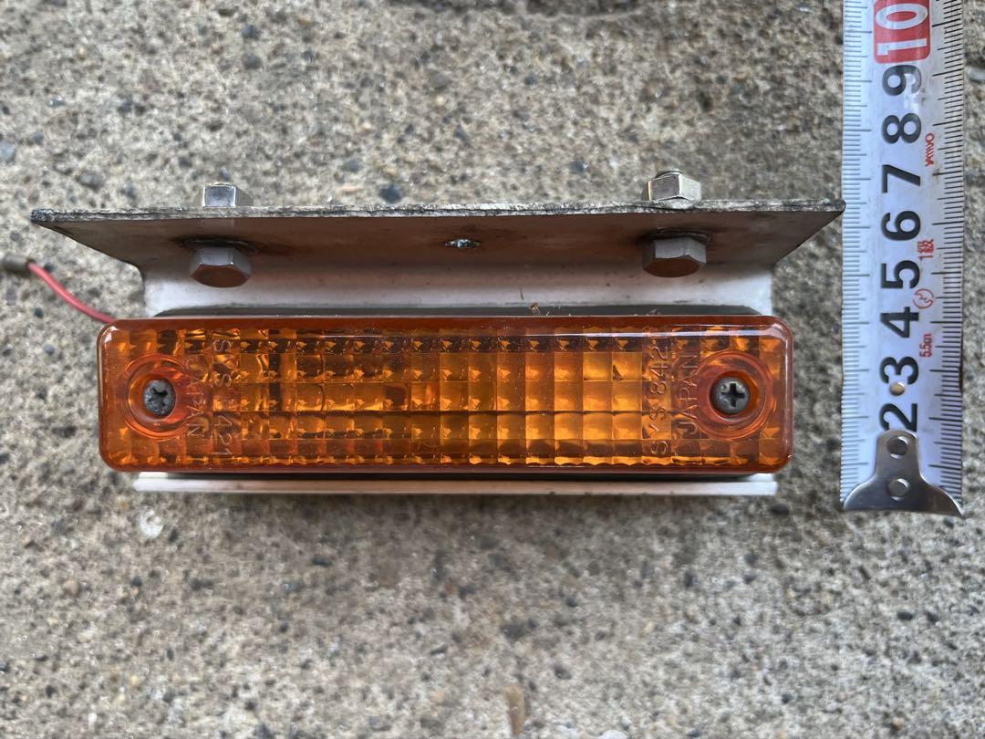 デコトラ オレンジ 棒マーカー ウィンカー 4個セット 車高灯 橙色 角マーカー