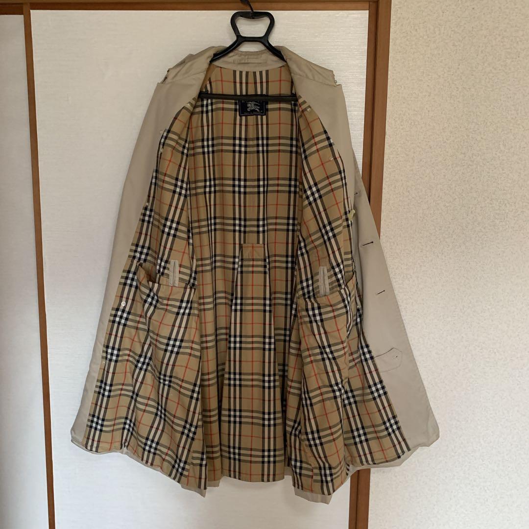 バーバリー　Burberrys チェック　トレンチコート　メンズ　Mサイズ