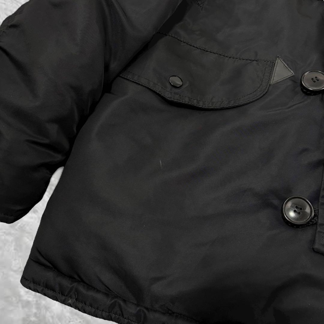 アルファインダストリー N3B ブラック L ミリタリー フライトジャケット アルファインダストリー N3B ブラック L ミリタリー フライトジャケット