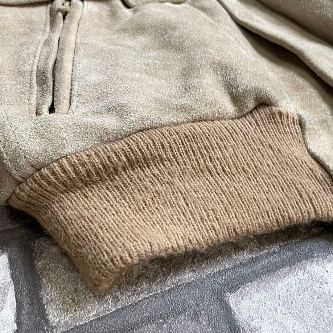 A-2 suède leather jacket 80-90's flight A-2 suède leather jacket 80-90's flight