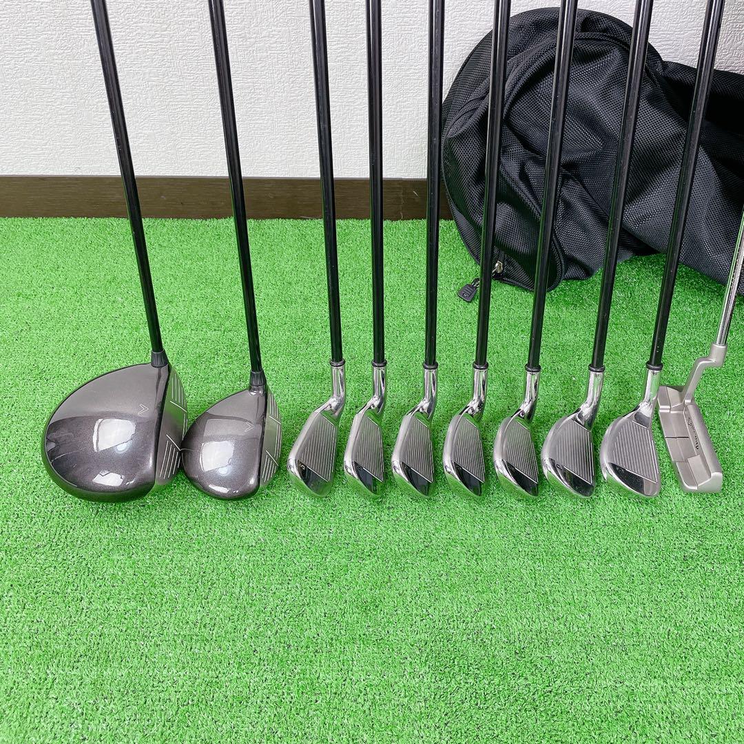 CALLAWAY メンズ flex R 10本 WARBIRD 右利き用