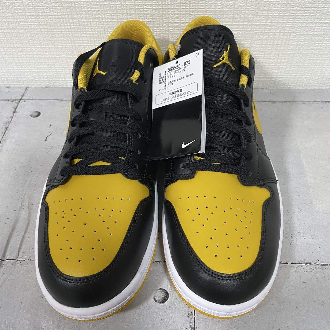新品 Nike AirJordan 1 Low YellowOchre 30cm
