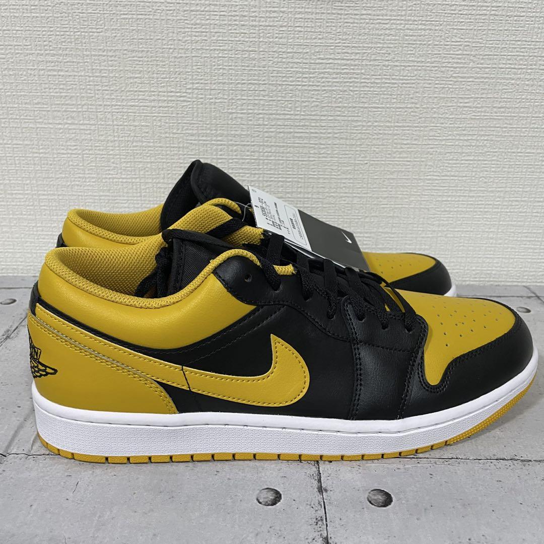 新品 Nike AirJordan 1 Low YellowOchre 30cm