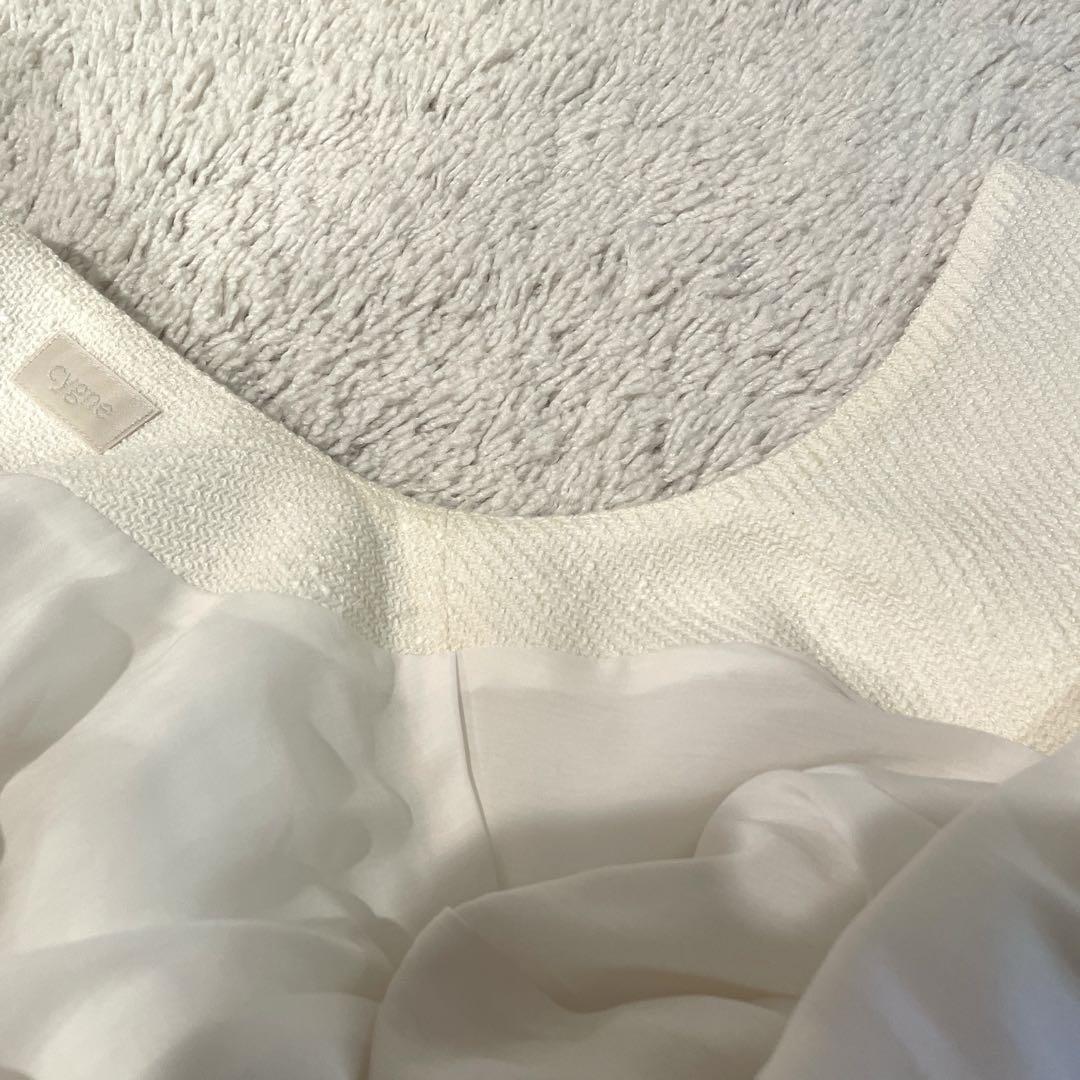 完売　シーニュ cygne ツイードジャケット Lydie