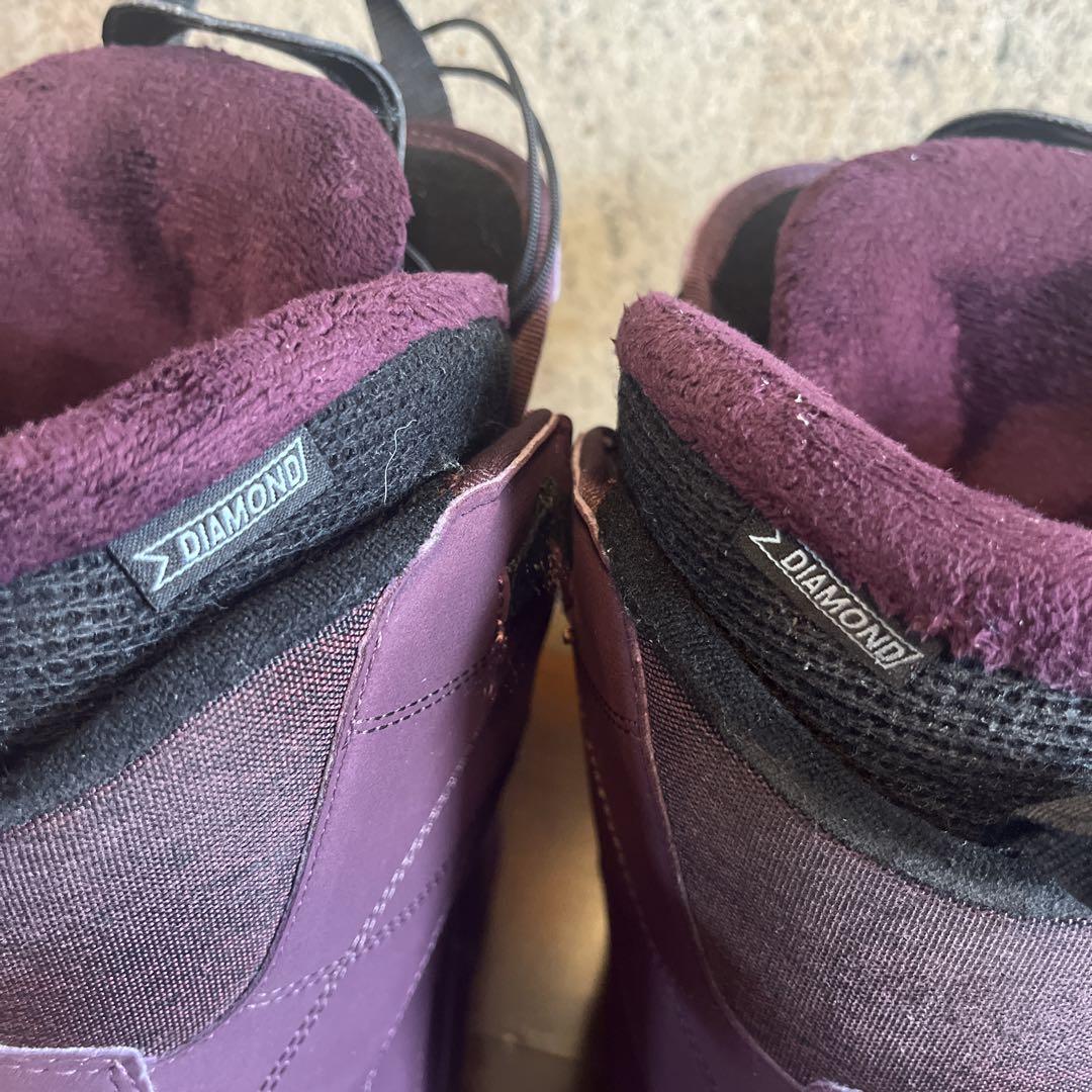 SALOMON IVY スノーボードブーツ 女性用 パープル 25CM