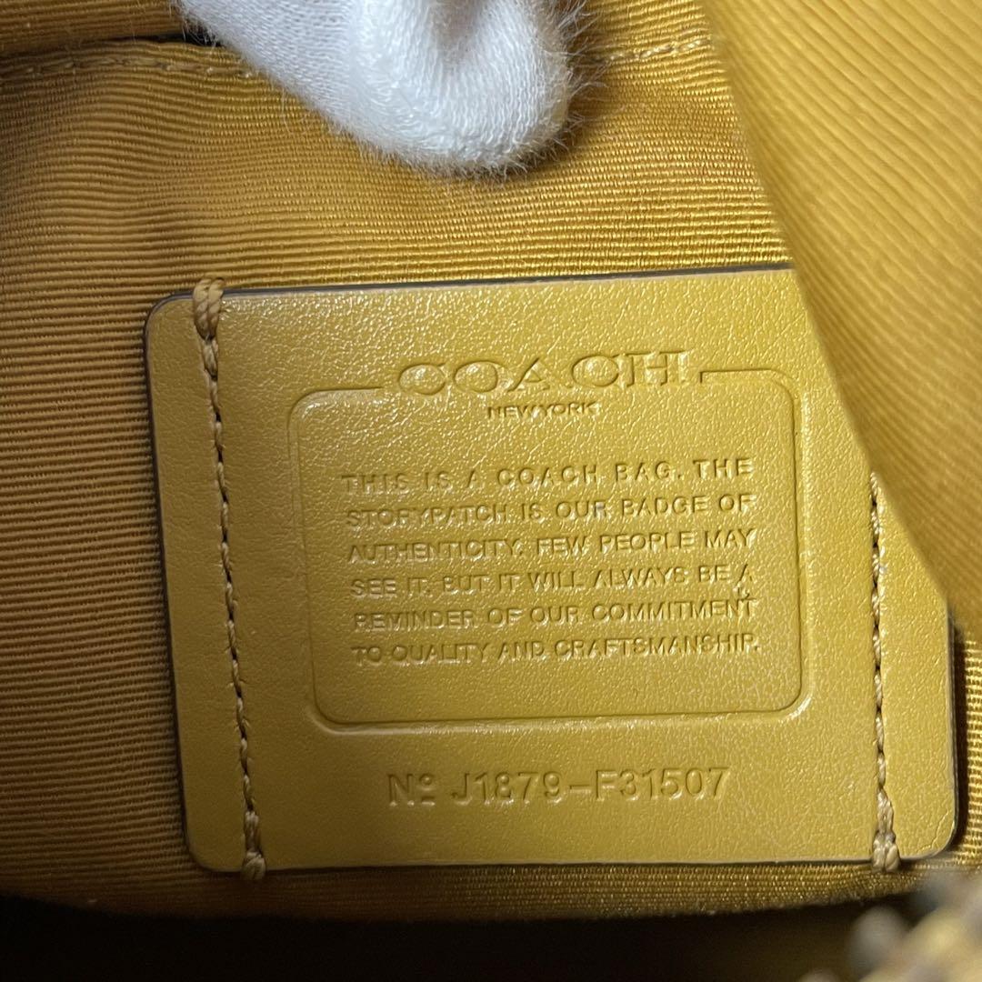 ★ 極美品　コーチ COACH レザー 2way ショルダーバッグ F31507