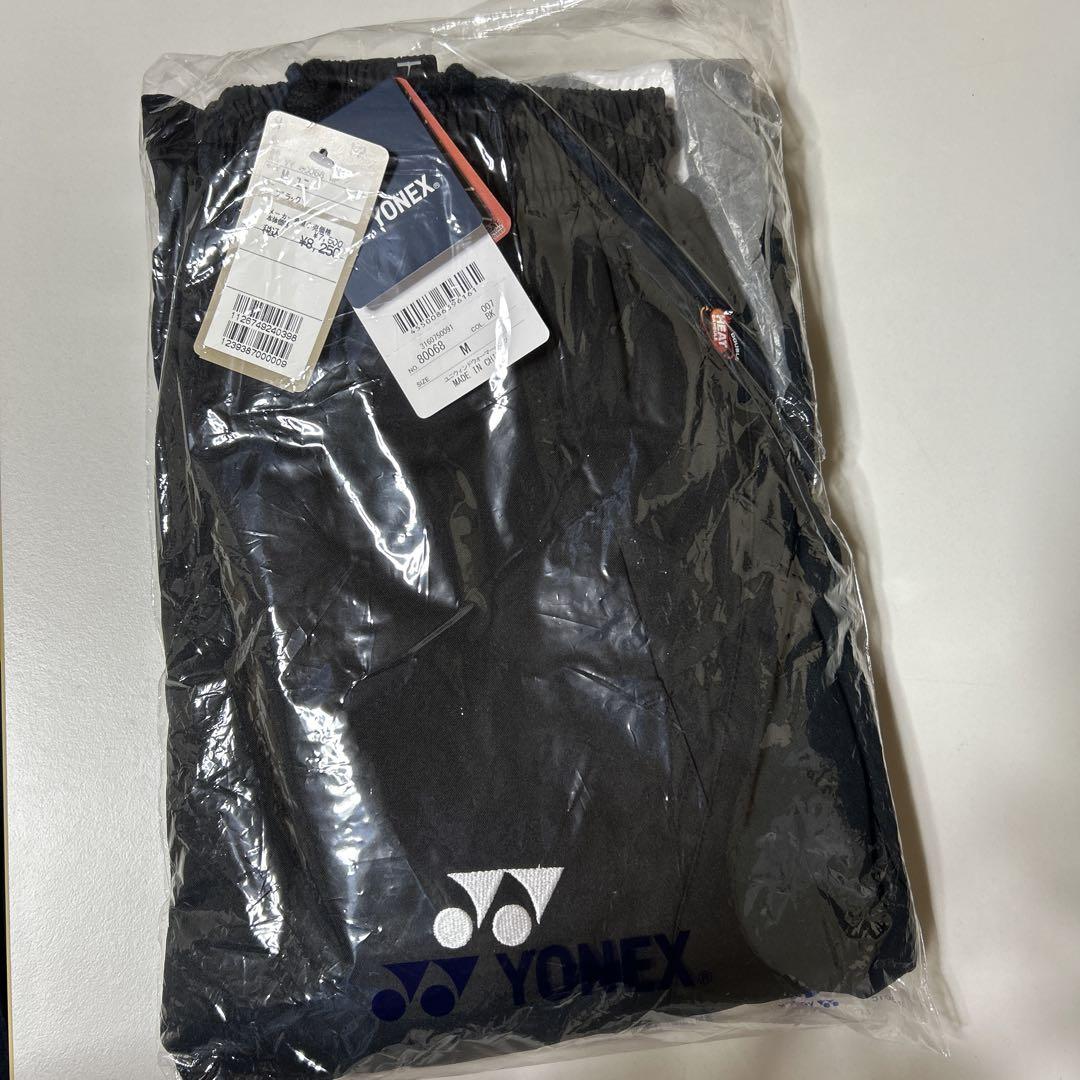 YONEX ウォームアップ　パンツ　M 新品　ブラック　ヒートカプセル