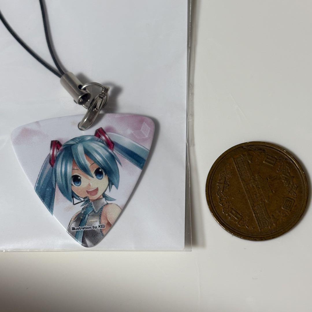 【送料0円】 初音ミク 5thanniversary ピックストラップ ストラップ