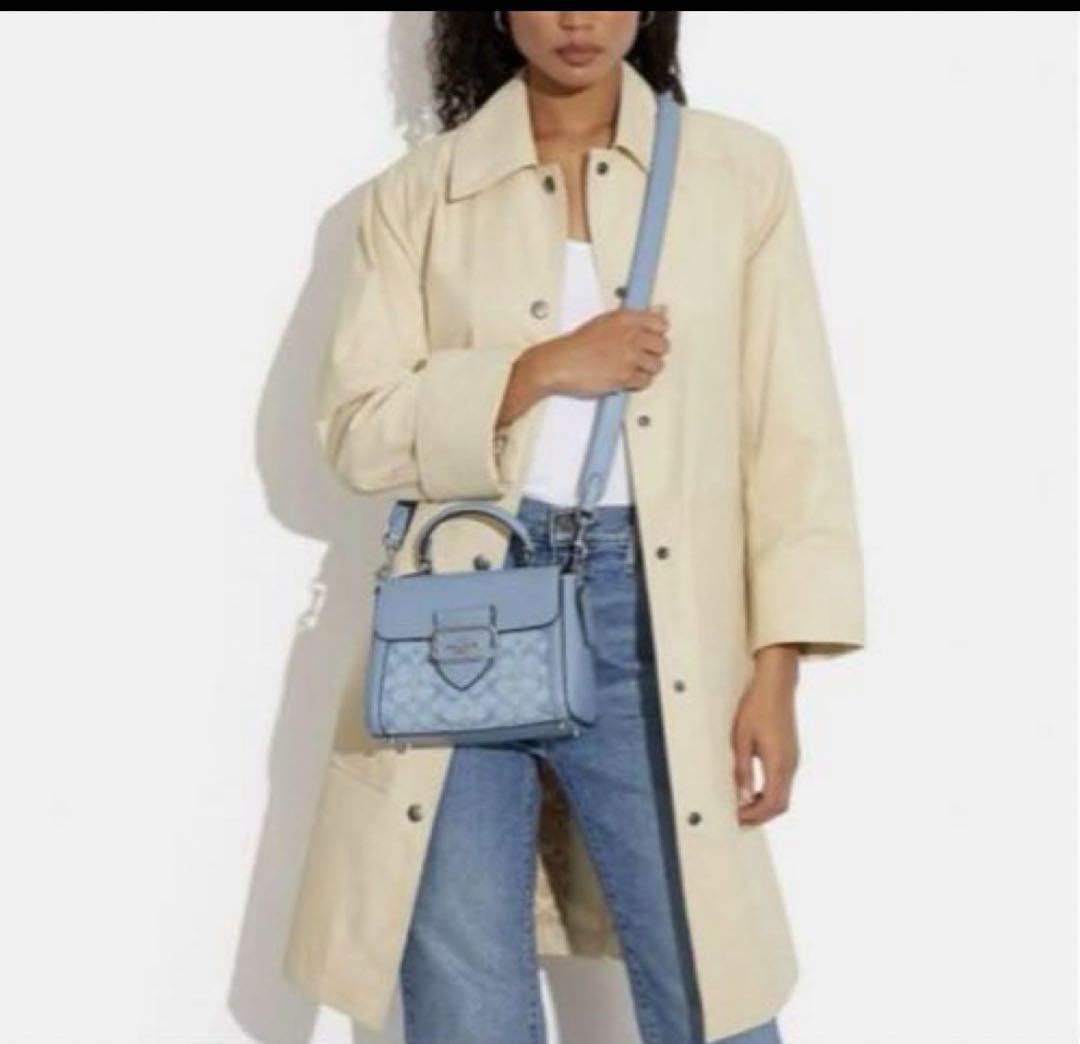 新品】COACH ショルダーバッグ シグネチャー シャンブレー 2way