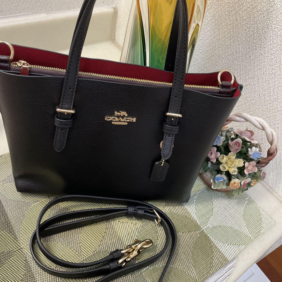 美品/COACHモリー25/2weyショルダーバッグ正規品