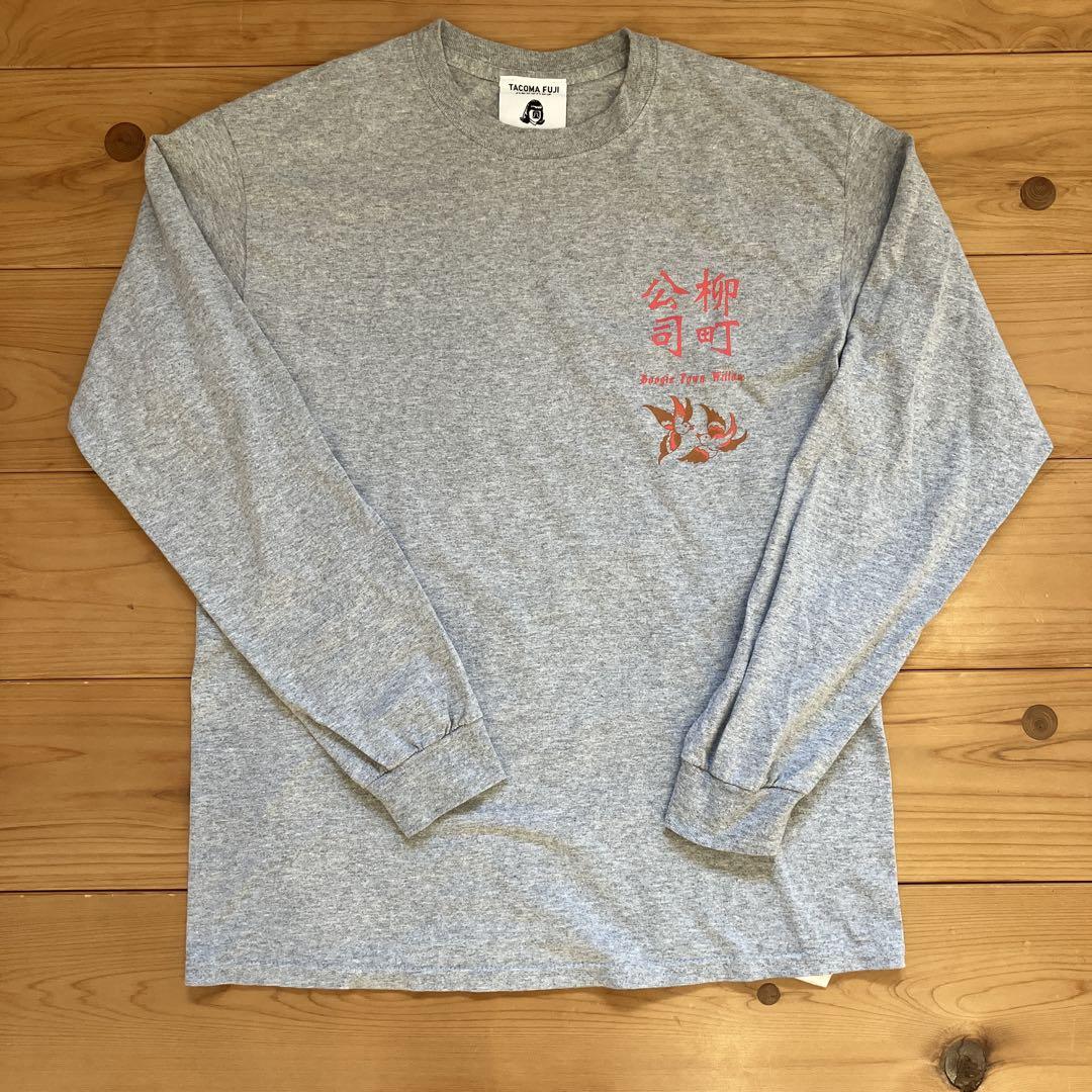 【レア】タコマフジレコード 柳町公司 長袖Tシャツ ジェリー鵜飼デザイン M