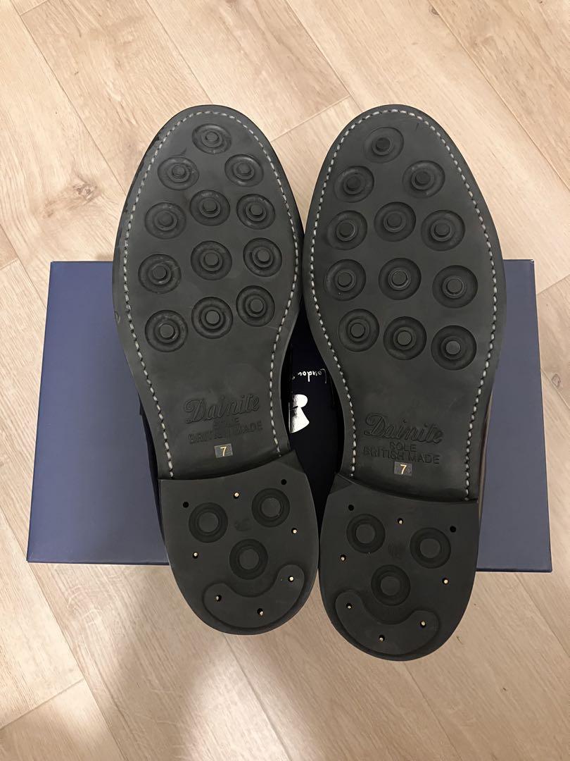 送料無料！新品未使用London shoe make本革ローファダイナイトソール