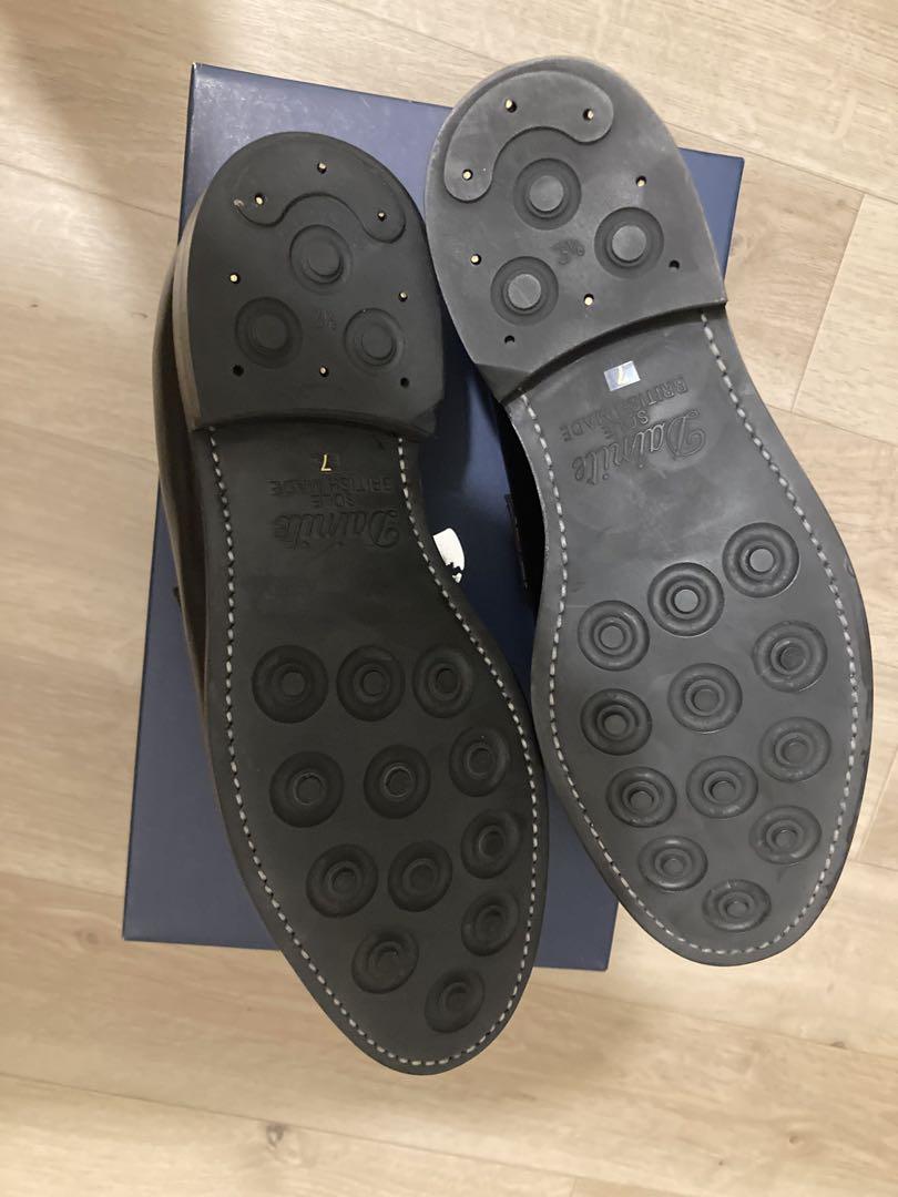 送料無料！新品未使用London shoe make本革ローファダイナイトソール