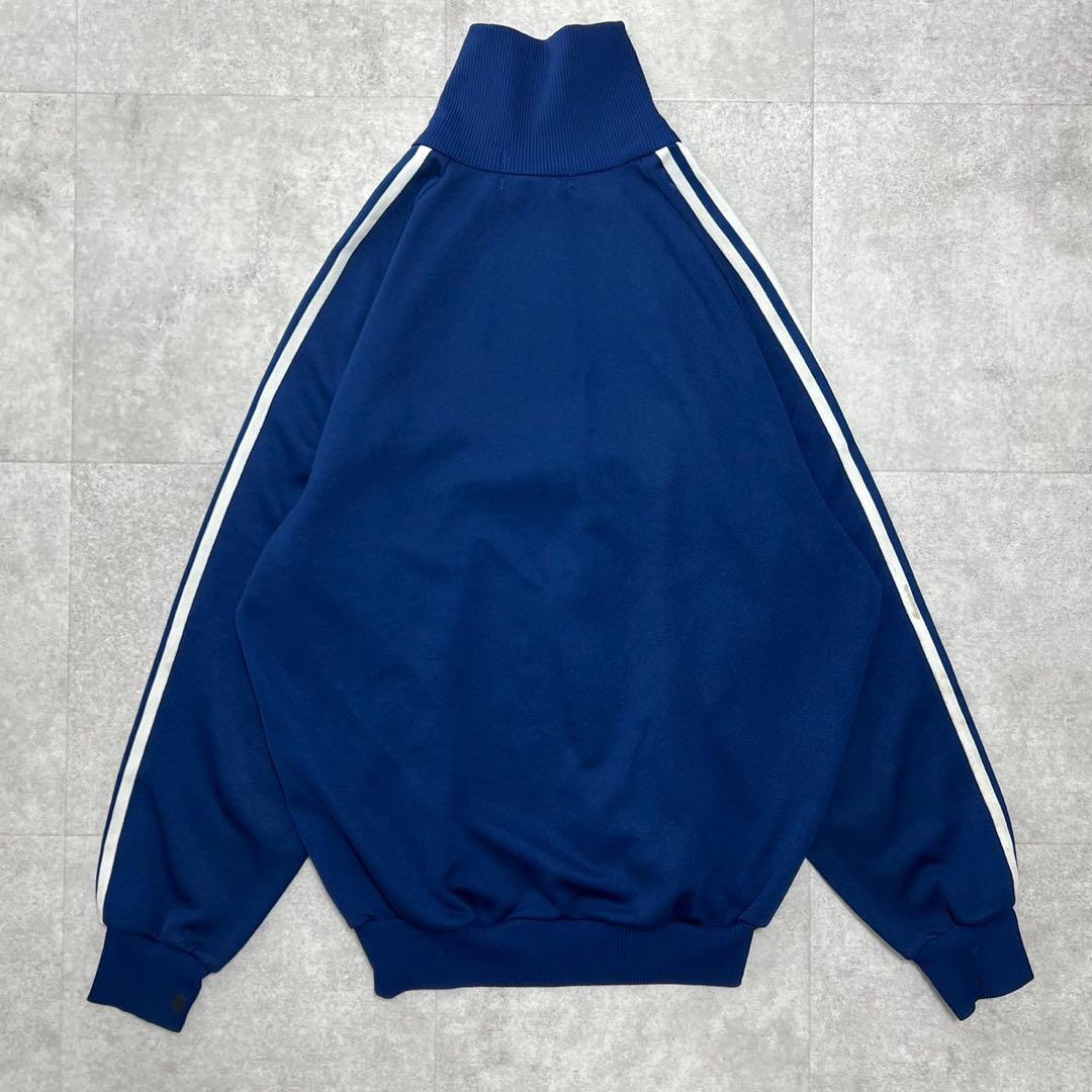超希少　7号　アディダス　トラックジャケット　青　ジャージ　70s ビンテージ | FREEKS WEAR powered by BASE