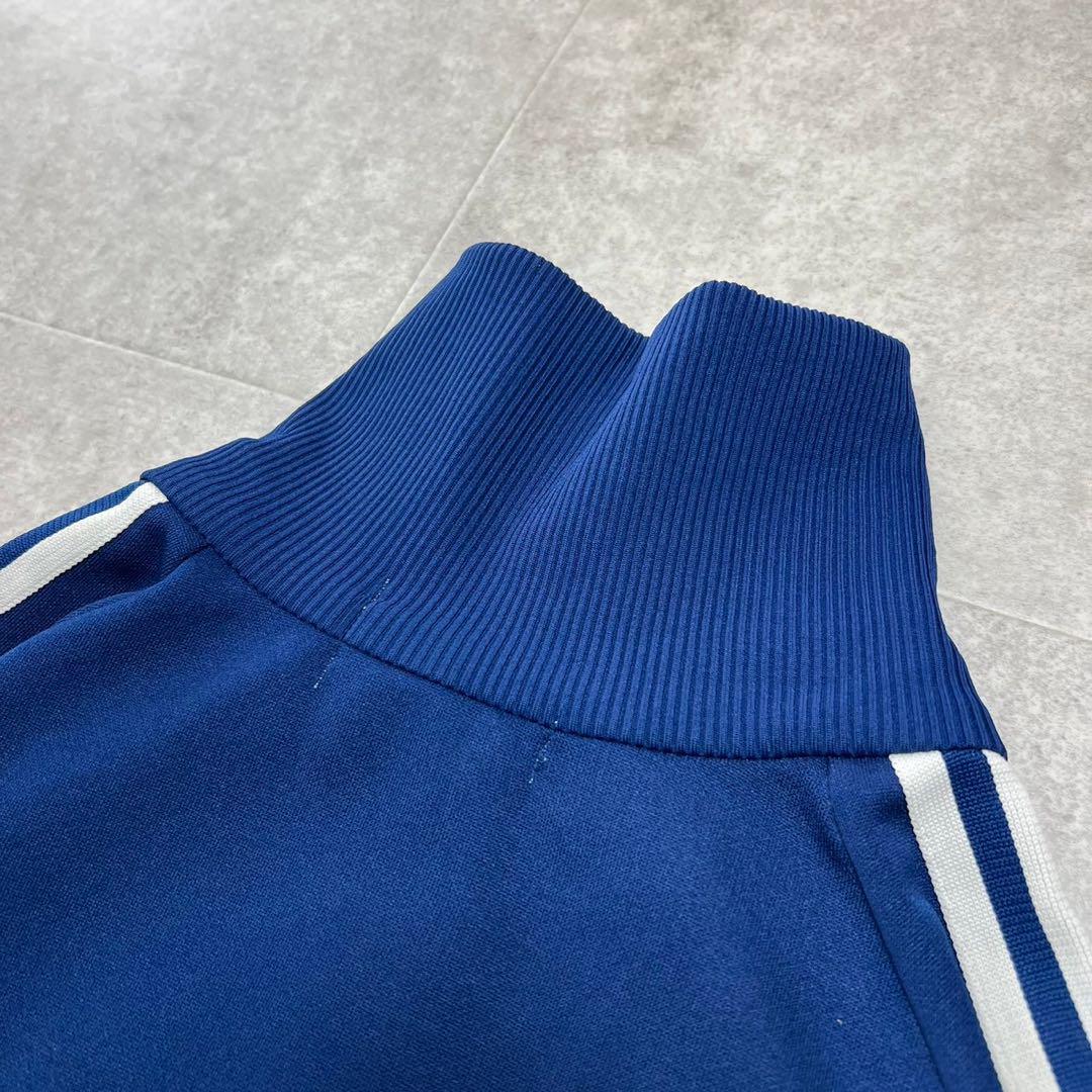 超希少　7号　アディダス　トラックジャケット　青　ジャージ　70s ビンテージ | FREEKS WEAR powered by BASE