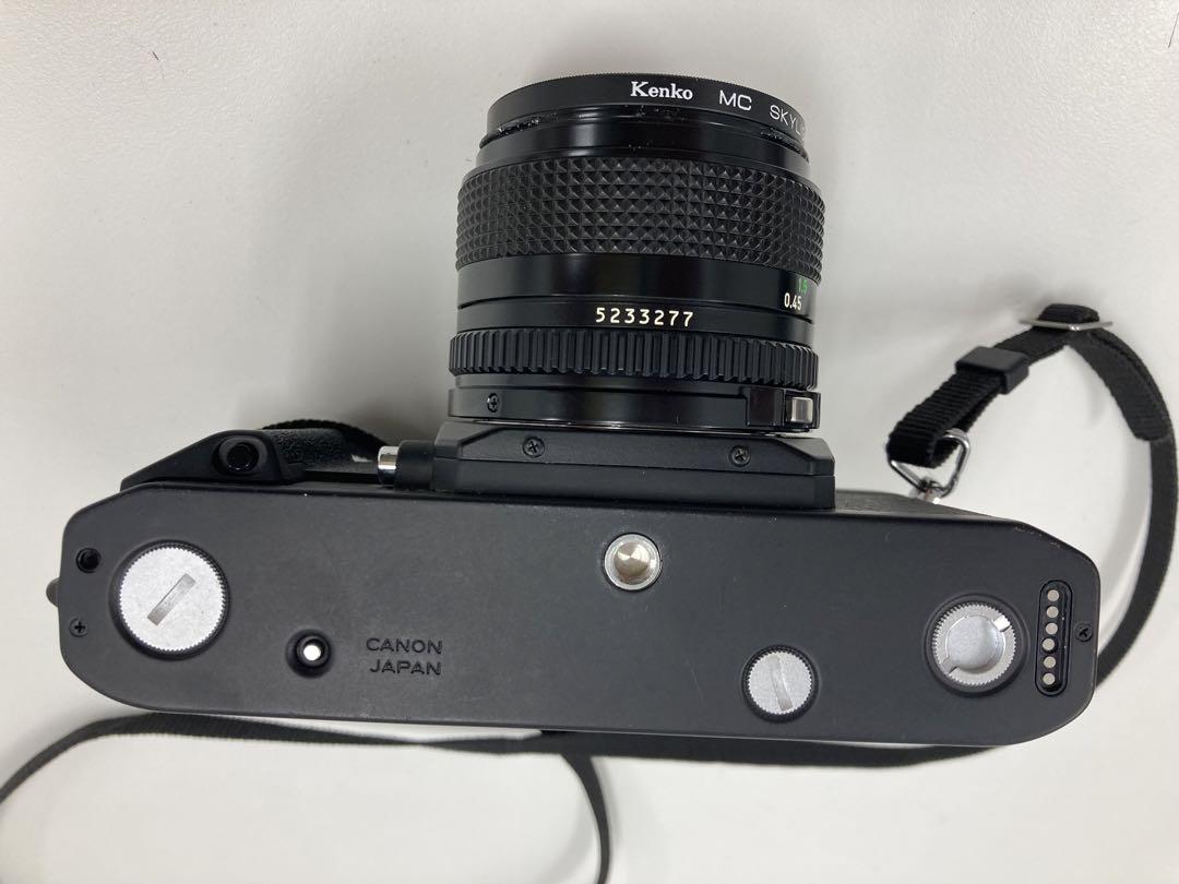 キヤノンF-1後期型・newFD50mm 1.4・フラッシュカプラー　セット