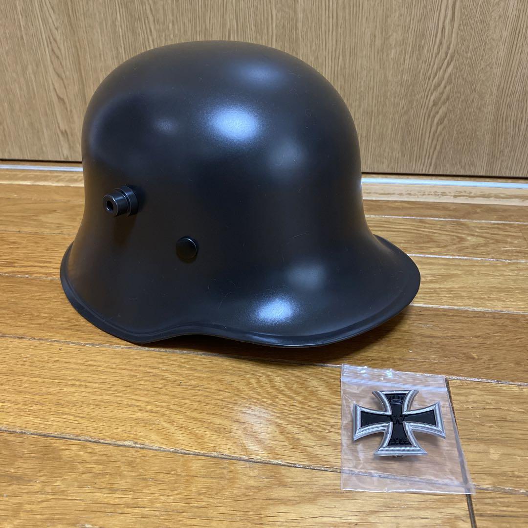 30日迄の出品 ww2 ドイツ軍 M16 スチールヘルメット レプリカ サバゲー