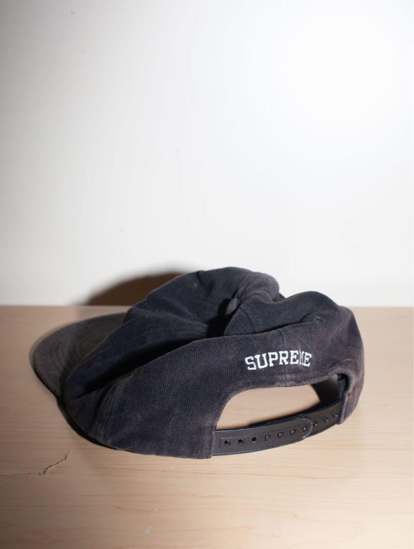 Supreme flower刺繍 ブラックキャップ