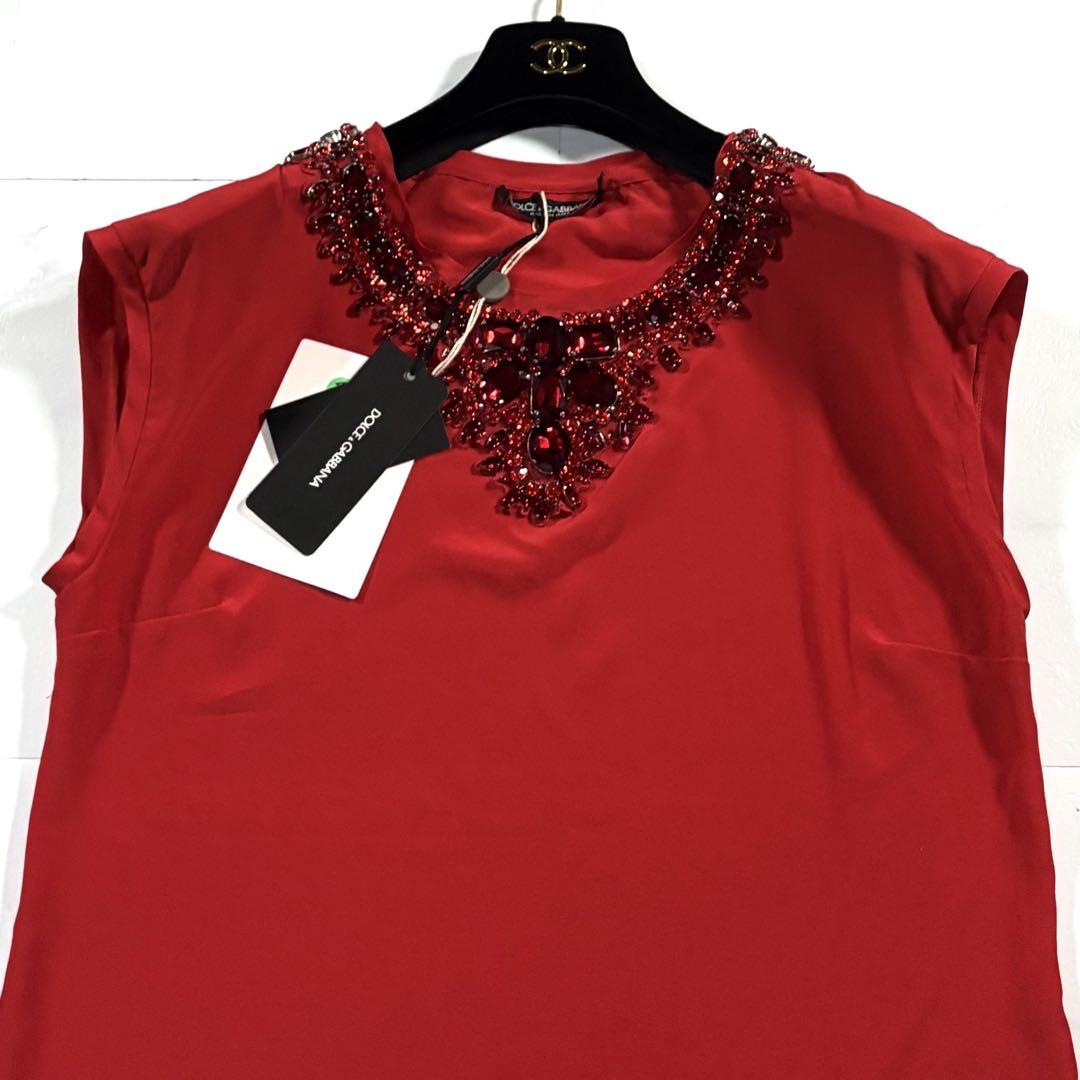 ☆DOLCE＆GABBANA☆極美品☆シルク☆フローラル☆ブラウス