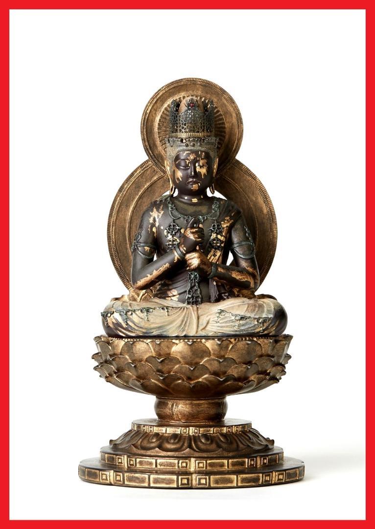 ☆新品同様☆イスム TanaCOCORO 掌 仏像 大日如来 真鍮☆10 彫刻