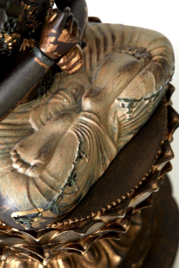 ☆新品同様☆イスム TanaCOCORO 掌 仏像 大日如来 真鍮☆10 彫刻