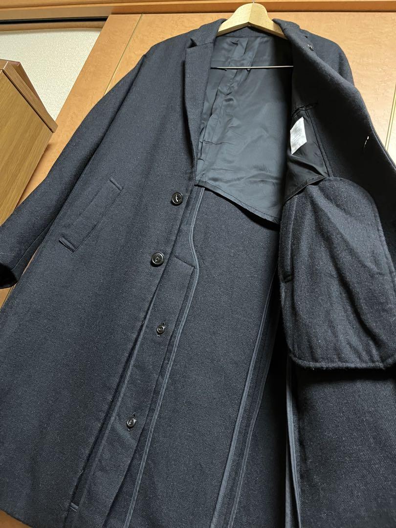 semoh チェスターコート　サイズ2 W2205132 C-013 Navy | Dresswell online store