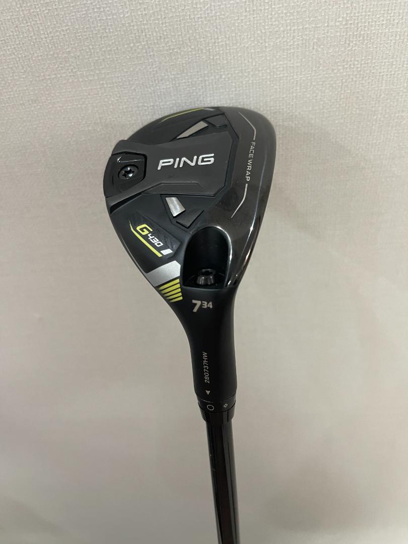 限定 ping G430 ハイブリッド 7U 34° アルタJ CBスレート S