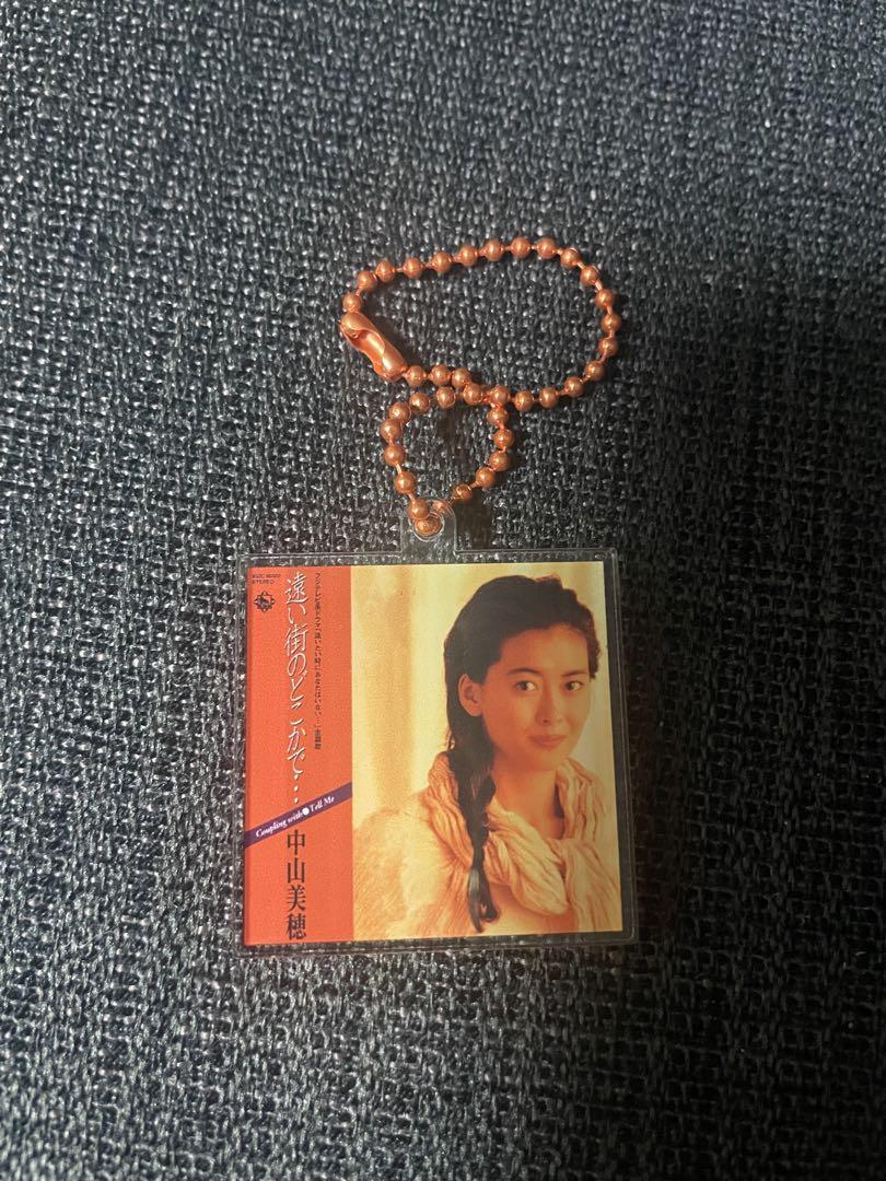 中山美穂 アクリルキーホルダー シングルジャケットキーホルダー