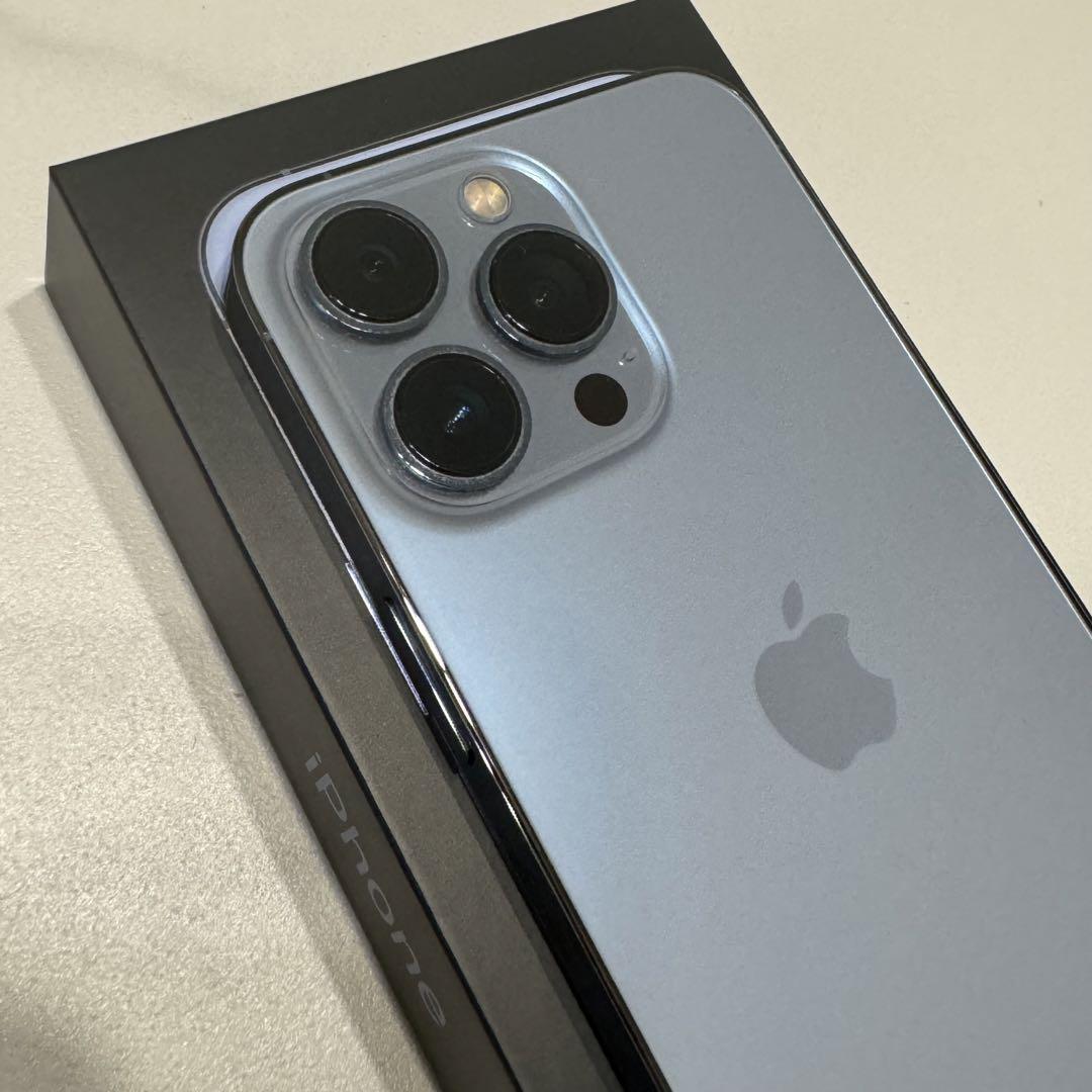 Apple iPhone13pro 512G SIMフリー シエラブルー 箱あり